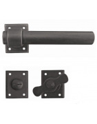 Rozetové kované kliky na dveře